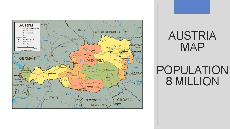 AUSTRIA MAP POPULATION 8 MILLION 