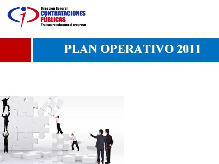 PLAN OPERATIVO 2011 