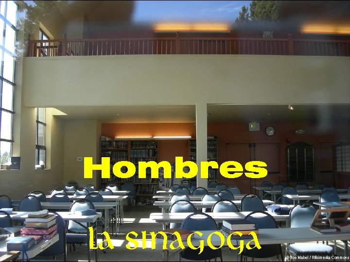 Hombres La sinagoga © Joe Mabel / Wikimedia Commons 