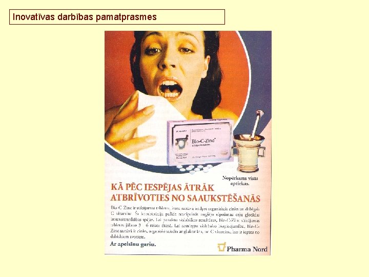 Inovatīvas darbības pamatprasmes 
