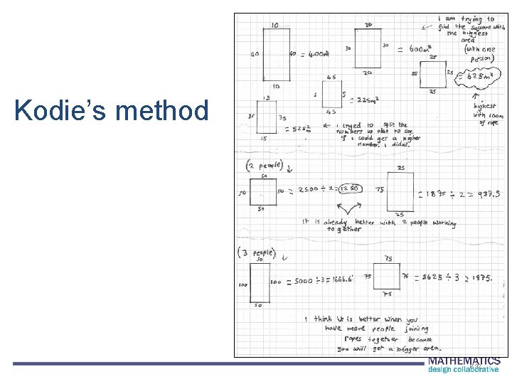 Kodie’s method P-32 