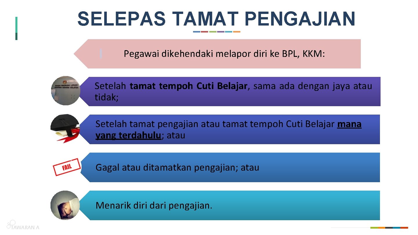 SELEPAS TAMAT PENGAJIAN Pegawai dikehendaki melapor diri ke BPL, KKM: Setelah tamat tempoh Cuti