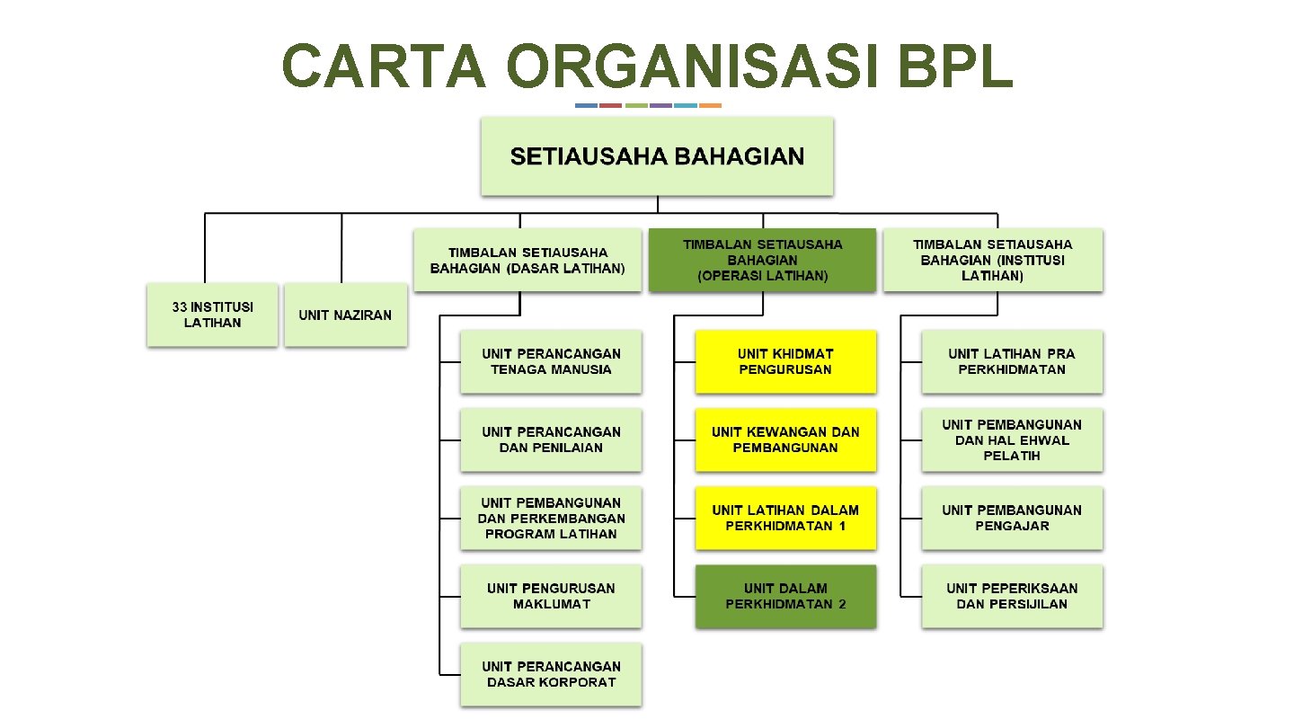 CARTA ORGANISASI BPL 