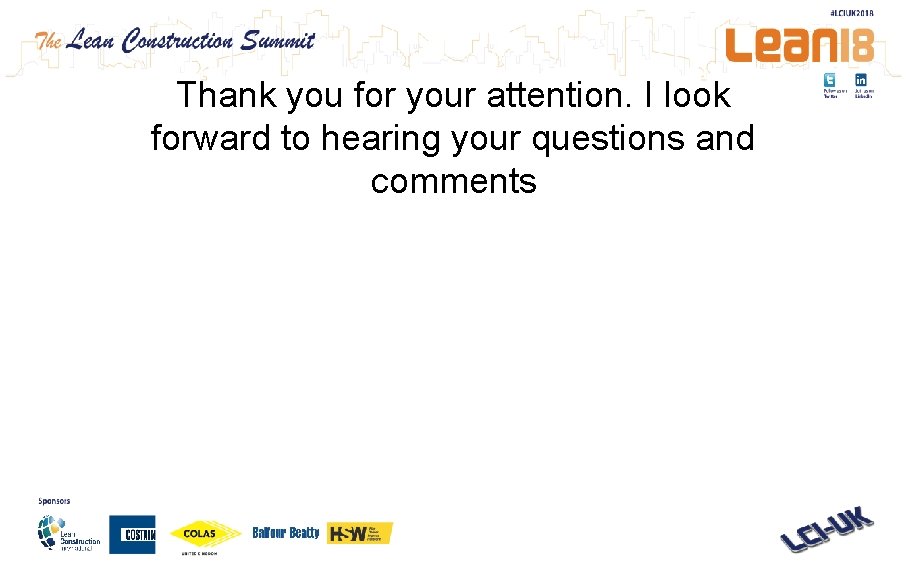 Thank you for your attention. I look forward to hearing your questions and comments