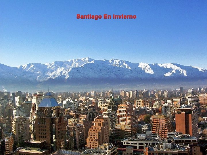 Santiago En Invierno 