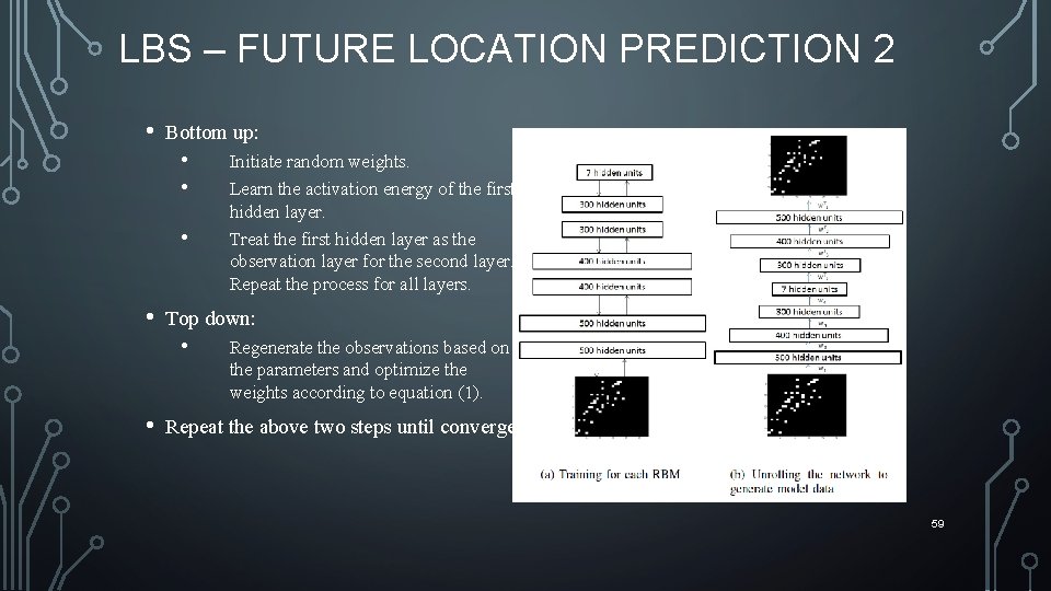 LBS – FUTURE LOCATION PREDICTION 2 • Bottom up: • • Top down: •