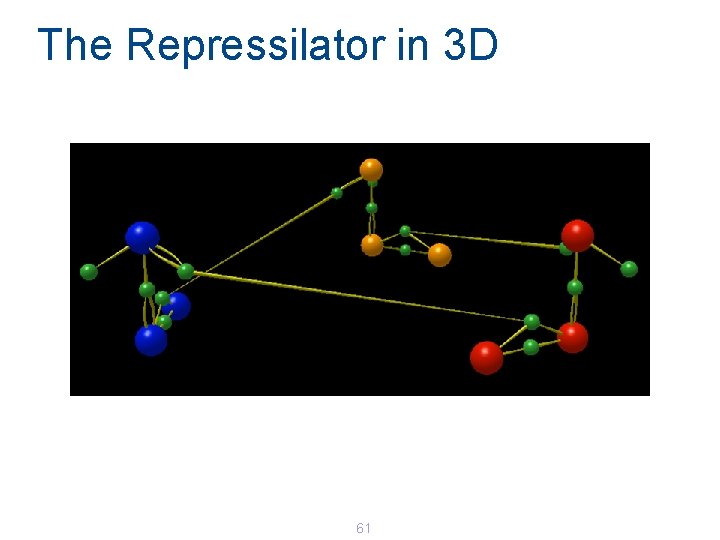 The Repressilator in 3 D 61 The Repressilator in 3 D 61