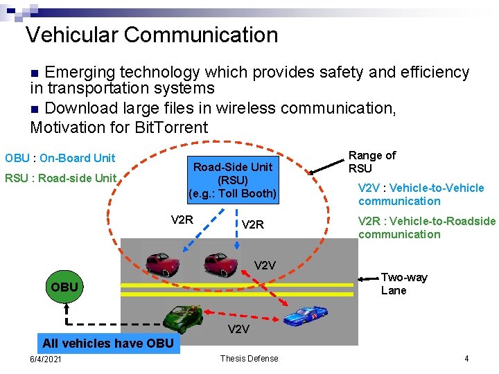 Vehicular Communication Emerging technology which provides safety and efficiency in transportation systems n Download