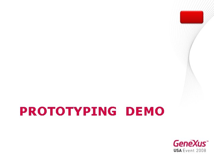 PROTOTYPING DEMO 