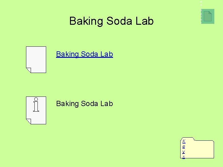 w e r P o i n t Baking Soda Lab K e y