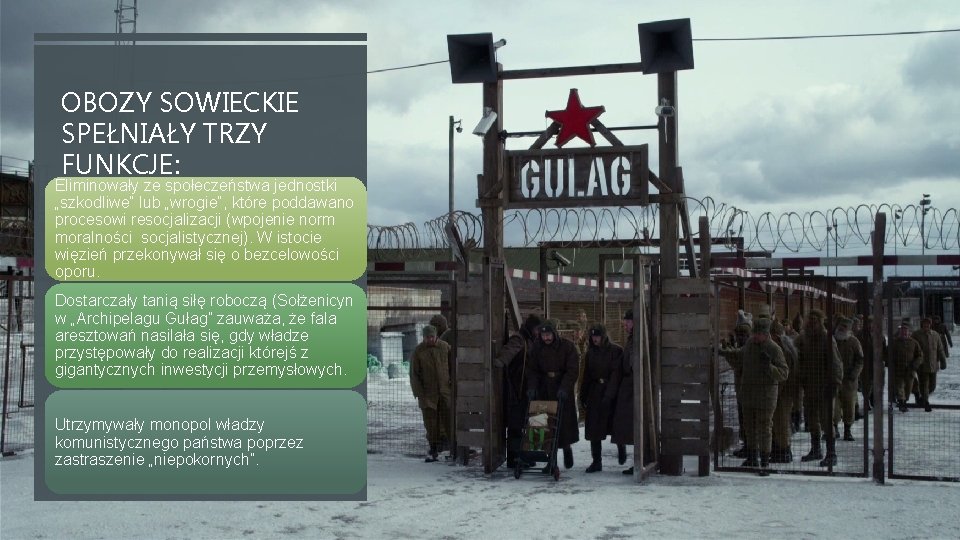 Obozy Pracy W Rosji Sowieckiej A Następnie W Zsrs slidetodoc.com