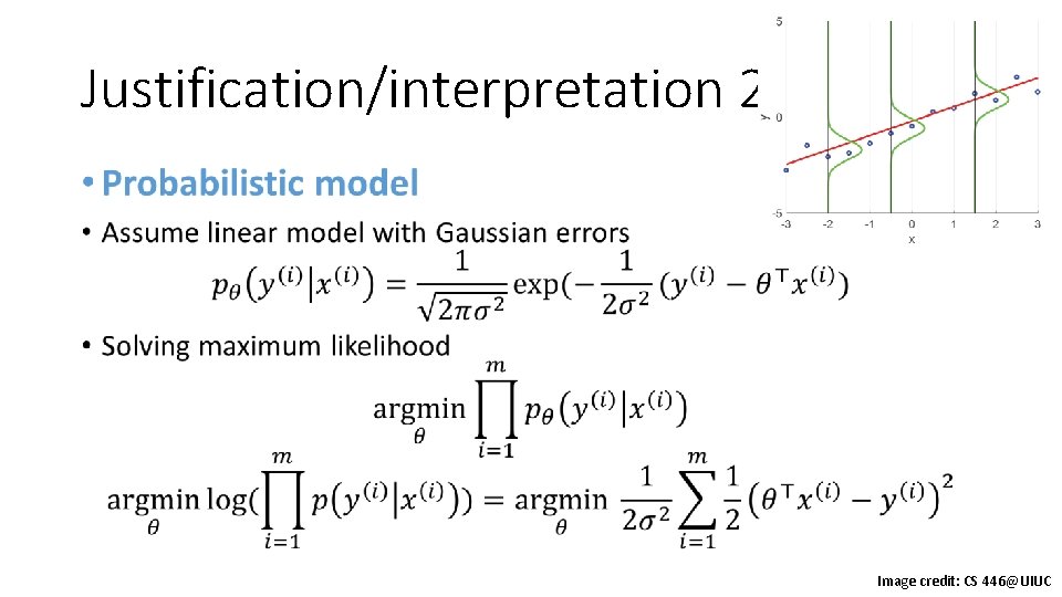 Justification/interpretation 2 • Image credit: CS 446@UIUC 