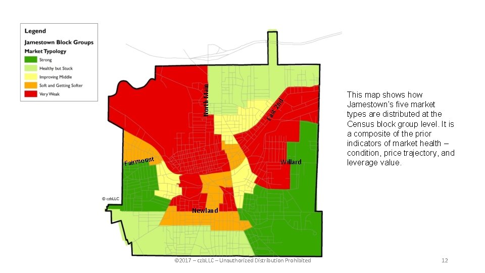 d 2 n st Ea North Main nt Fairmou Willard This map shows how