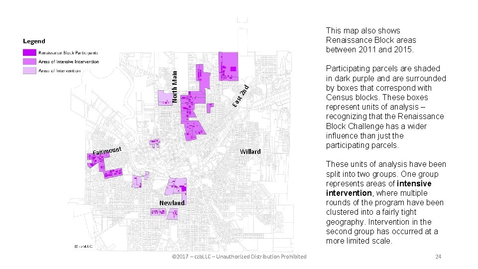 Fairmou nt d 2 n st Ea North Main This map also shows Renaissance