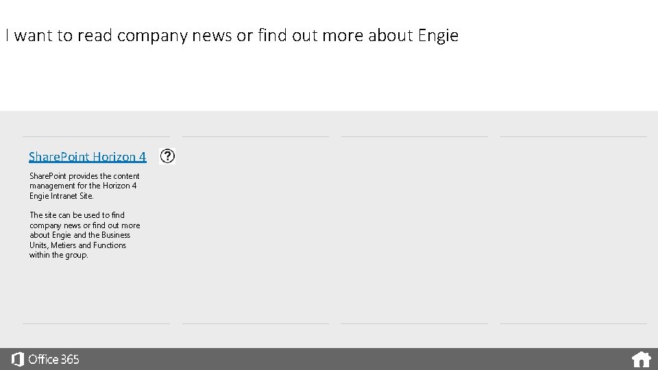 I want to read company news or find out more about Engie Share. Point