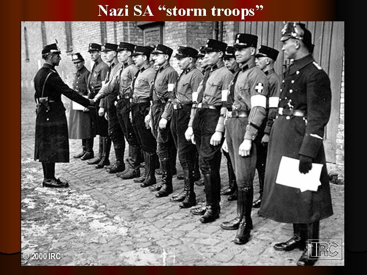 Nazi SA “storm troops” 132 SS/SA 