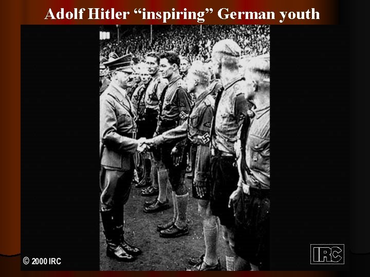 Adolf Hitler “inspiring” German youth 146 Hitler/youth 
