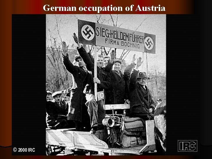 German occupation of Austria 185 Austria 