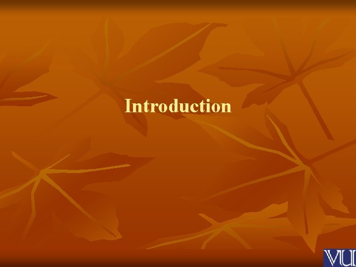 Introduction 