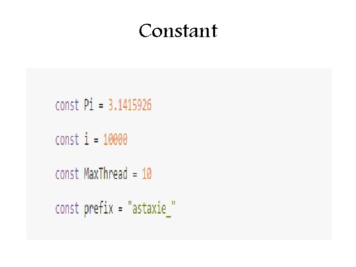 Constant 