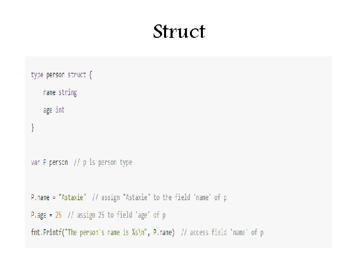 Struct 