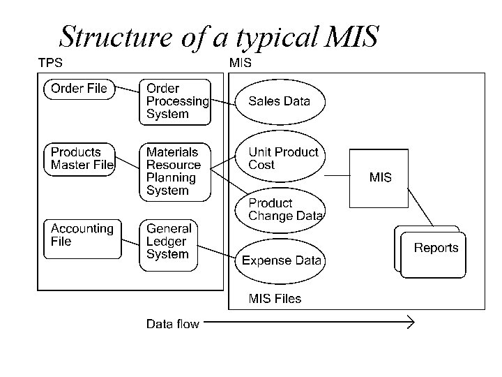 Structure of a typical MIS 