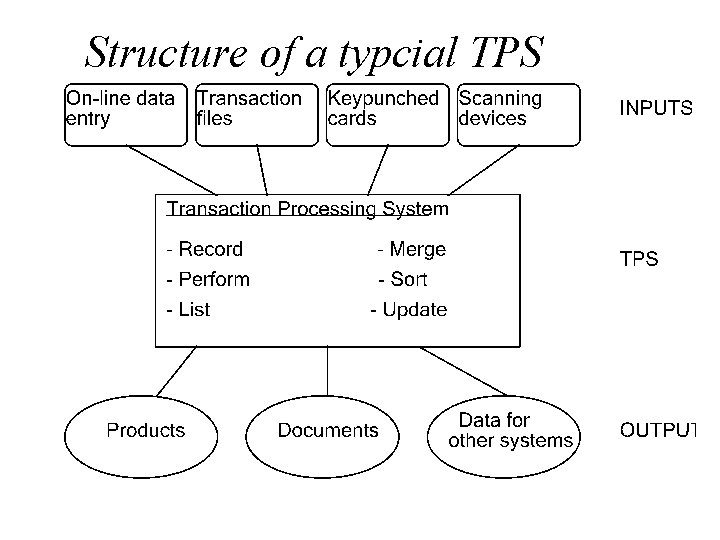 Structure of a typcial TPS 