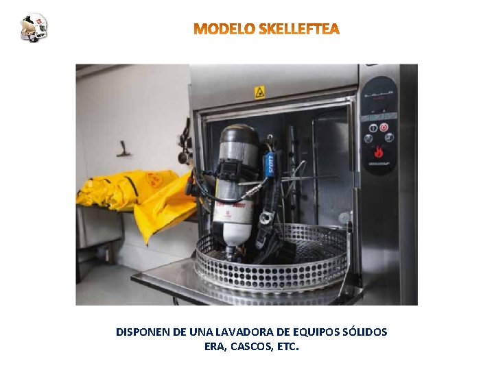 DISPONEN DE UNA LAVADORA DE EQUIPOS SÓLIDOS ERA, CASCOS, ETC. 