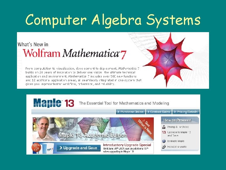 Computer Algebra Systems 