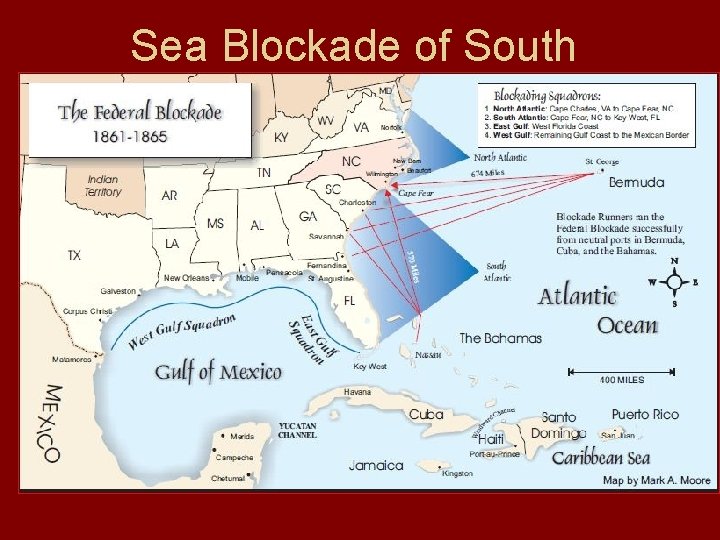 Sea Blockade of South 