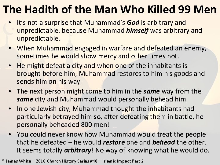 The Hadith of the Man Who Killed 99 Men • It’s not a surprise