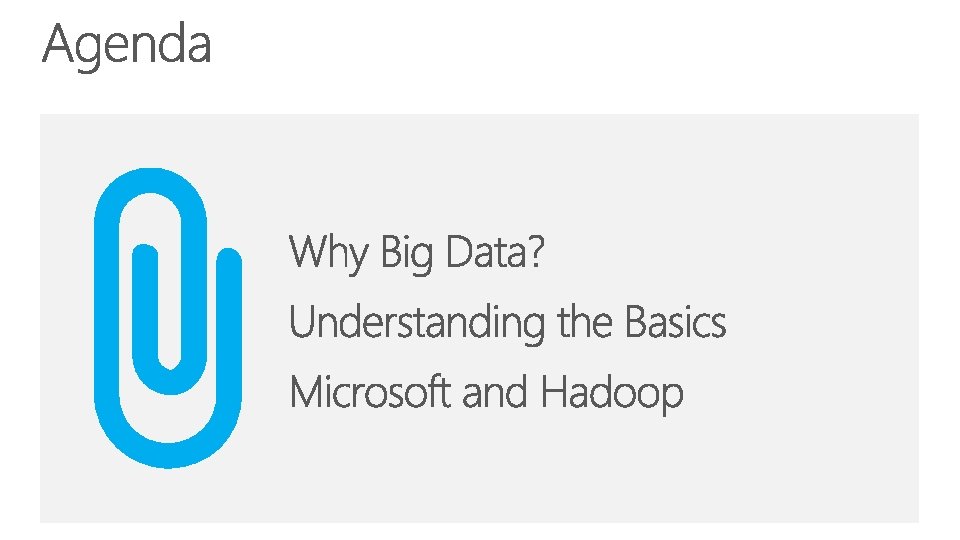 Hadoop on Azure 101 What is the Big