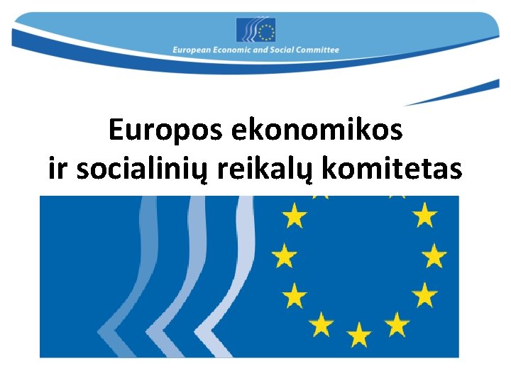 Europos ekonomikos ir socialinių reikalų komitetas 