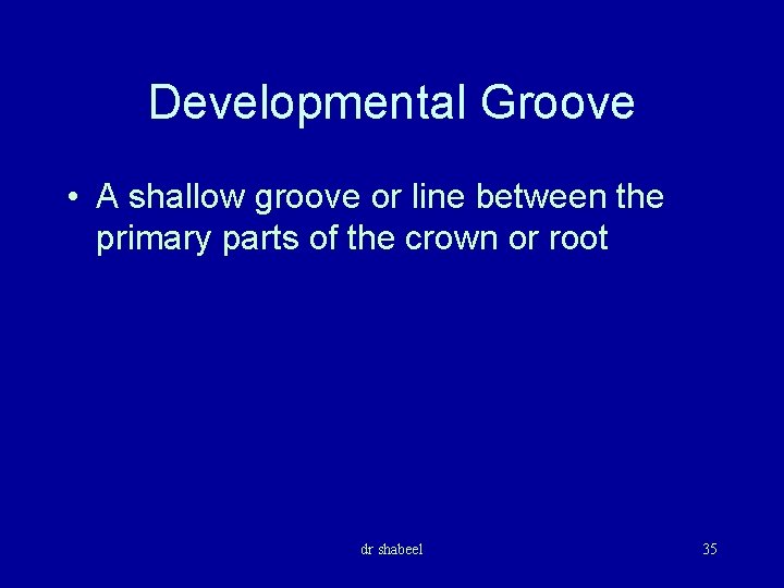 Dental Anatomy dr shabeel 1 Nomenclature Maxilla Mandible