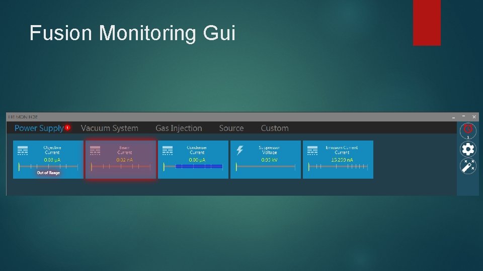 Fusion Monitoring Gui 