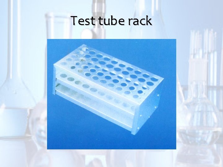 Test tube rack 