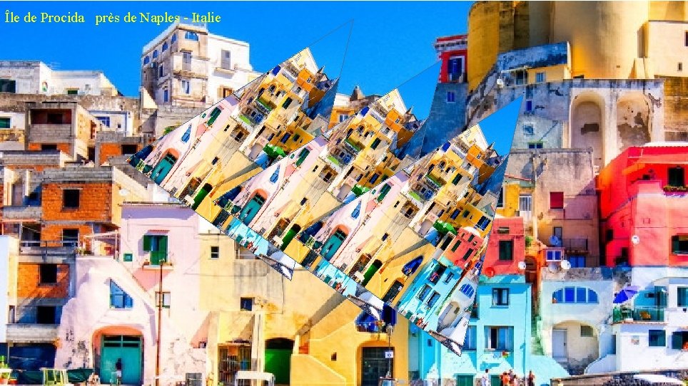 Île de Procida près de Naples - Italie 