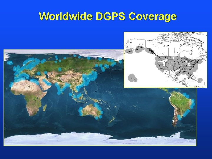 Worldwide DGPS Coverage 