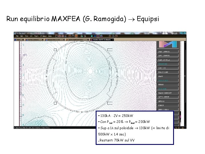 Run equilibrio MAXFEA (G. Ramogida) Equipsi • 130 k. A 2 V 250 k.