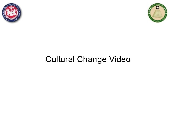 Cultural Change Video 