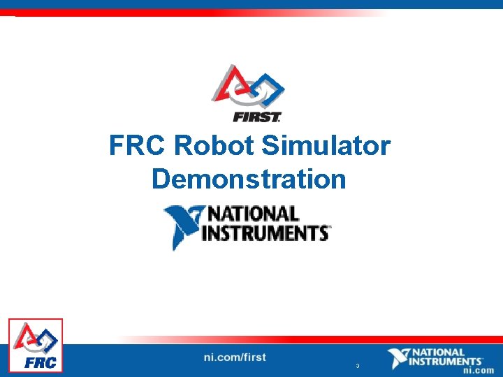 FRC Robot Simulator Demonstration 3 