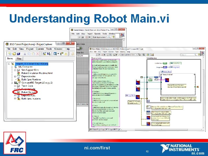 Understanding Robot Main. vi 52 