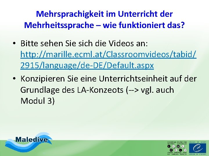 Mehrsprachigkeit im Unterricht der Mehrheitssprache – wie funktioniert das? • Bitte sehen Sie sich