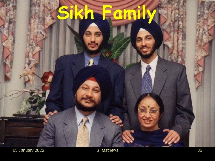 Sikh Family 05 January 2022 S. Mathews 35 