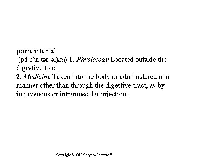 Chapter 9 Parenteral Medication Labels and Dosage Calculation