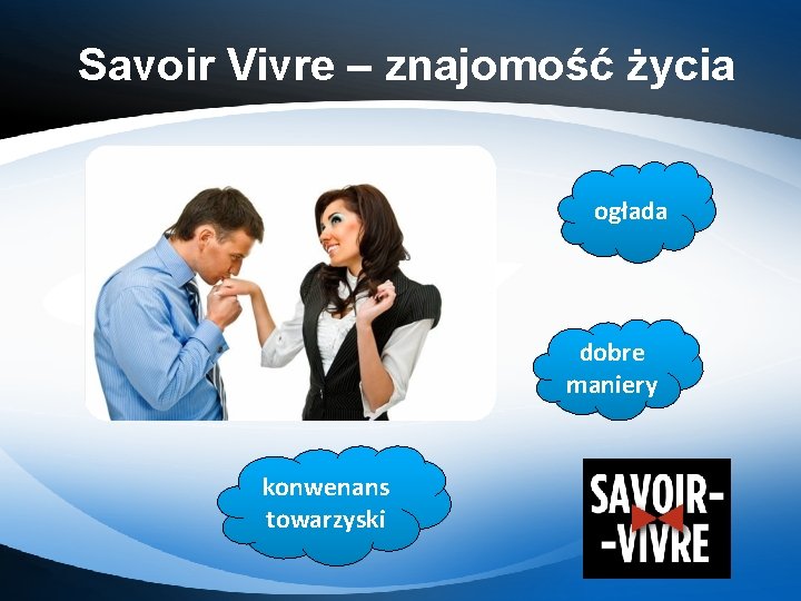 Savoir Vivre – znajomość życia ogłada dobre maniery konwenans towarzyski 