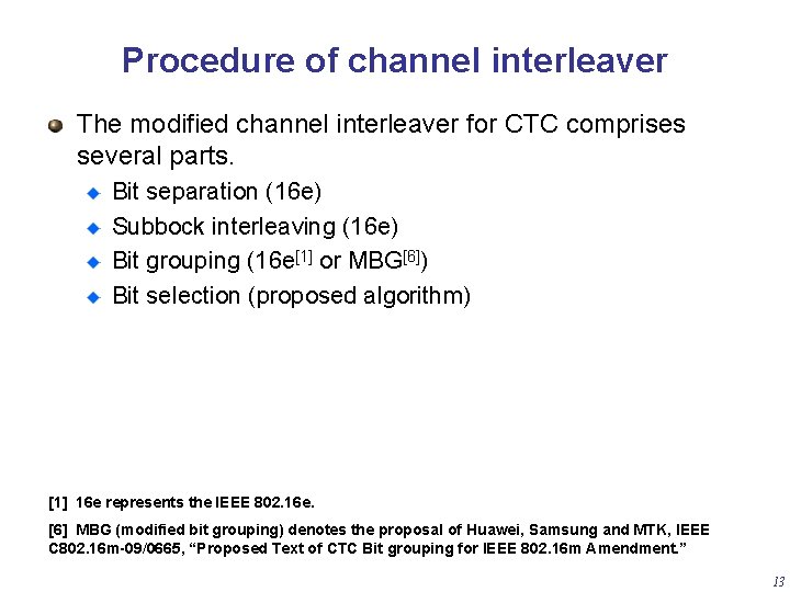 HARQ Bit Selection Algorithm IEEE 802 16 Presentation
