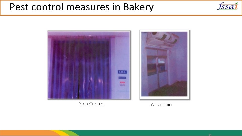 Pest control measures in Bakery Strip Curtain Air Curtain 54 