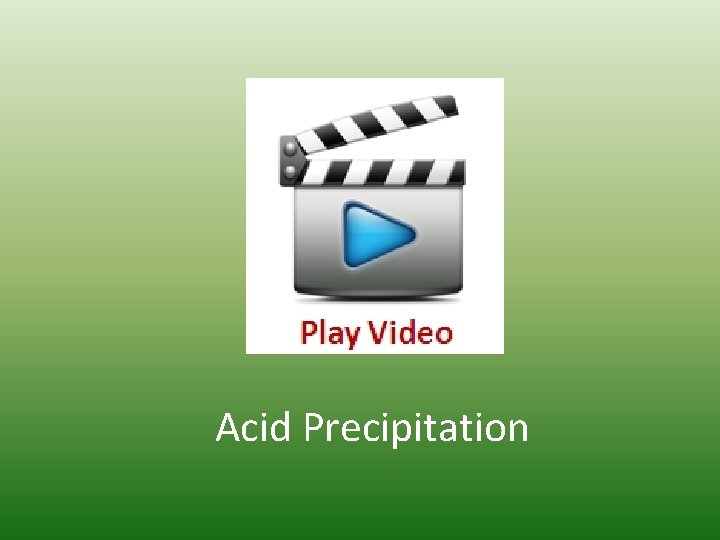 Acid Precipitation 