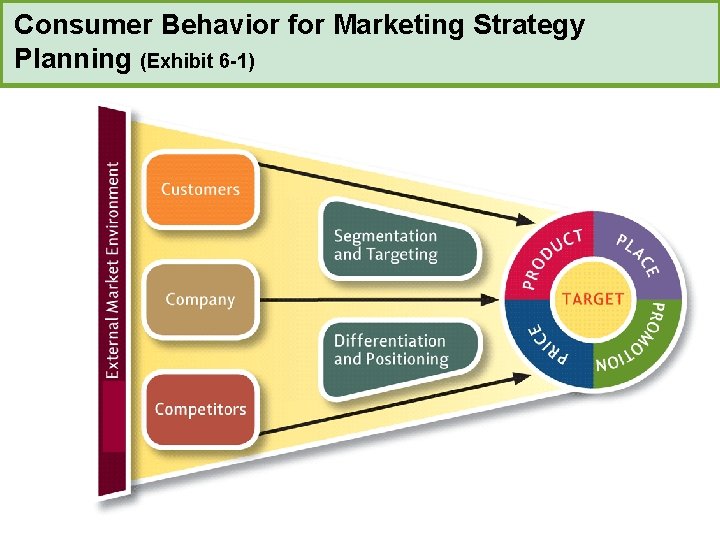 Consumer Behavior for Marketing Strategy Planning (Exhibit 6 -1) 